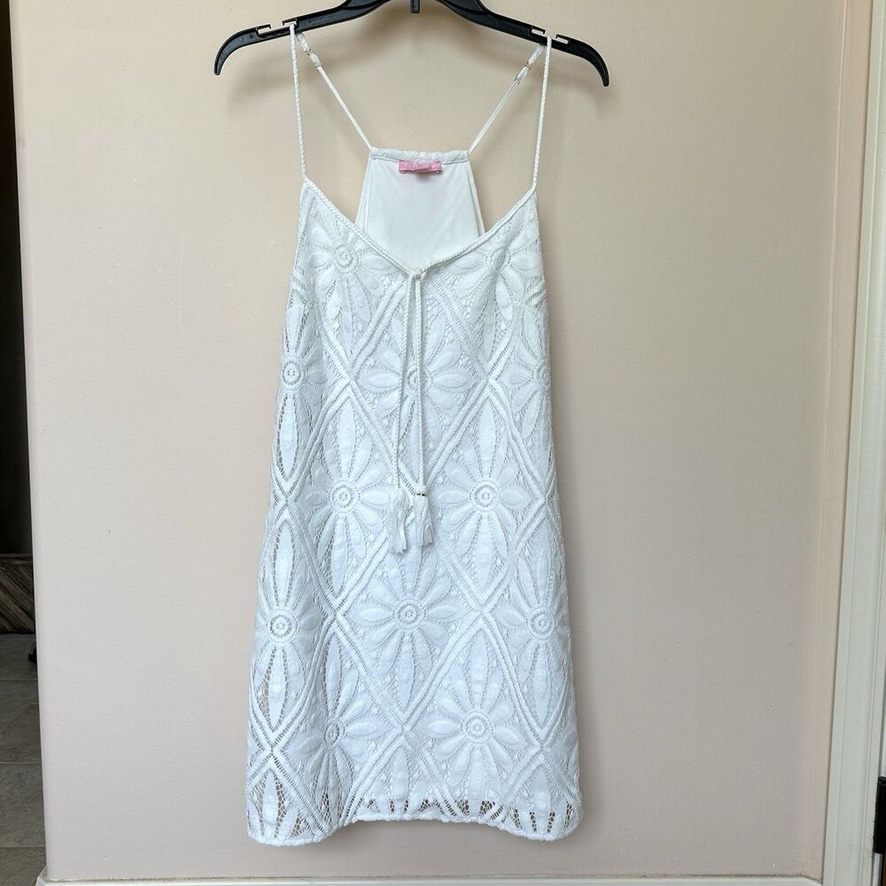 Lilly Pulitzer White Lace Mini Dress